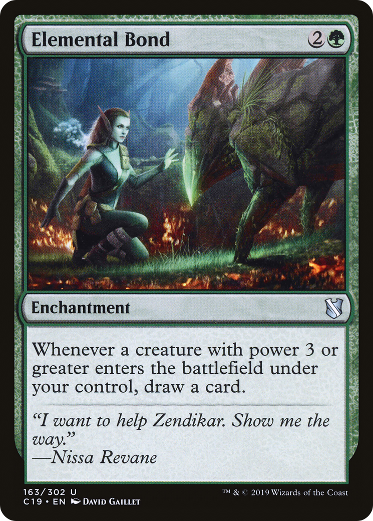 Elemental Bond [Commander 2019]-1