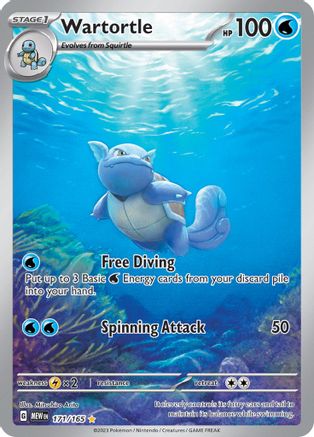 Wartortle (171/165) [Scarlet & Violet 151]-1