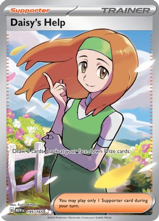 Daisy's Help (195/165) [Scarlet & Violet 151]-1