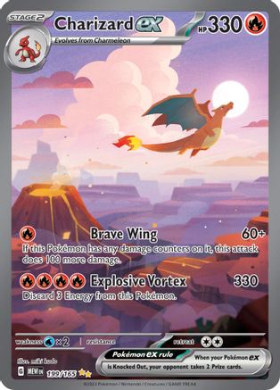 Charizard ex (199/165) [Scarlet & Violet 151]-1