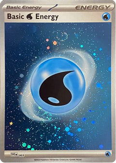 Basic Water Energy (003) (Cosmos Holo) [Scarlet & Violet: Base Set]-1