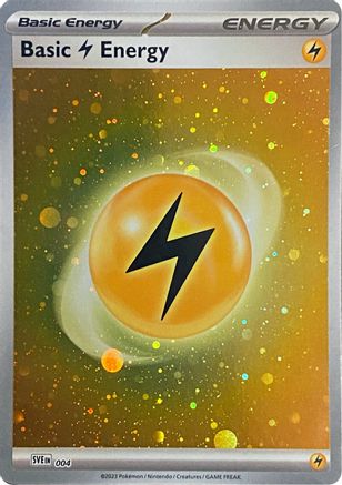 Basic Lightning Energy (004) (Cosmos Holo) [Scarlet & Violet: Base Set]-1