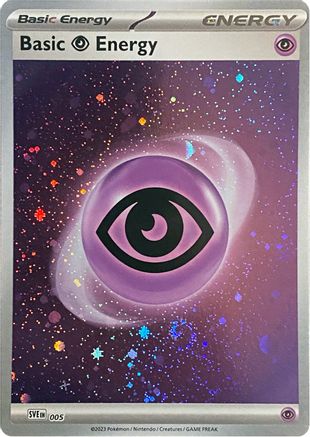 Basic Psychic Energy (005) (Cosmos Holo) [Scarlet & Violet: Base Set]-1