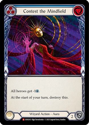 Contest the Mindfield [EVO243] (Bright Lights)  Rainbow Foil-1