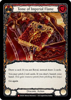 Tome of Imperial Flame [EVO245] (Bright Lights)  Rainbow Foil-1