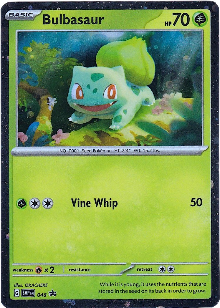Bulbasaur (046) (Cosmos Holo) [Scarlet & Violet: Black Star Promos]-1