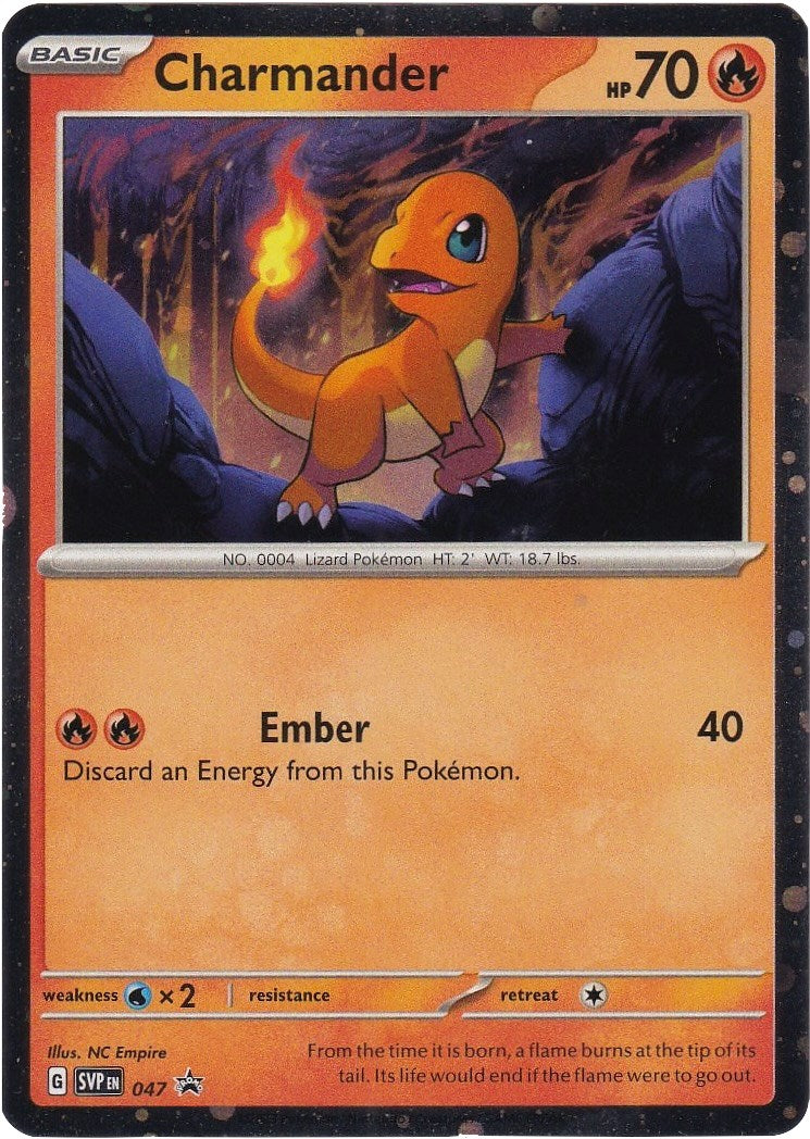 Charmander (047) (Cosmos Holo) [Scarlet & Violet: Black Star Promos]-1