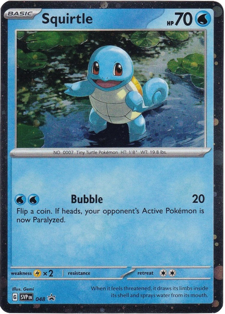 Squirtle (048) (Cosmos Holo) [Scarlet & Violet: Black Star Promos]-1