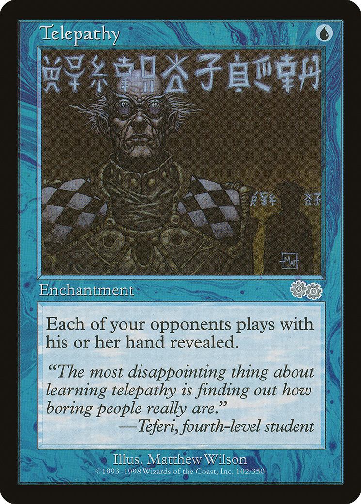 Telepathy [Urza's Saga]-1