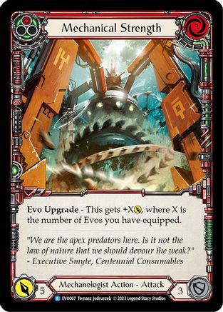 Mechanical Strength (Red) [EVO067] (Bright Lights)-1