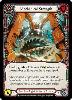 Mechanical Strength (Blue) [EVO069] (Bright Lights)  Rainbow Foil-1