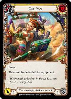 Out Pace (Yellow) [EVO205] (Bright Lights)  Rainbow Foil-1