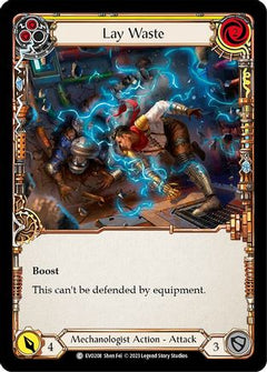 Lay Waste (Yellow) [EVO208] (Bright Lights)  Rainbow Foil-1