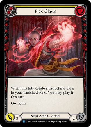 Flex Claws (Yellow) [TCC093] (Round the Table: TCC x LSS)-1