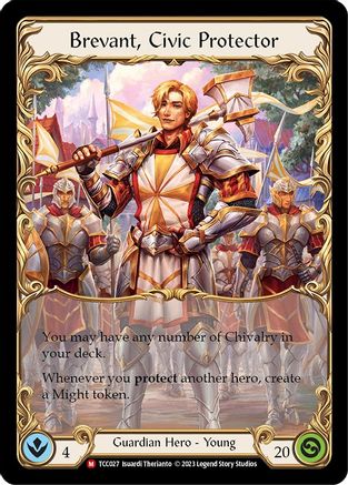 Brevant, Civic Protector [TCC027] (Round the Table: TCC x LSS)  Rainbow Foil-4