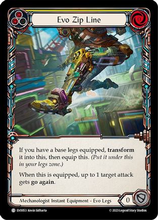 Evo Zip Line [EVO053] (Bright Lights)  Cold Foil-1