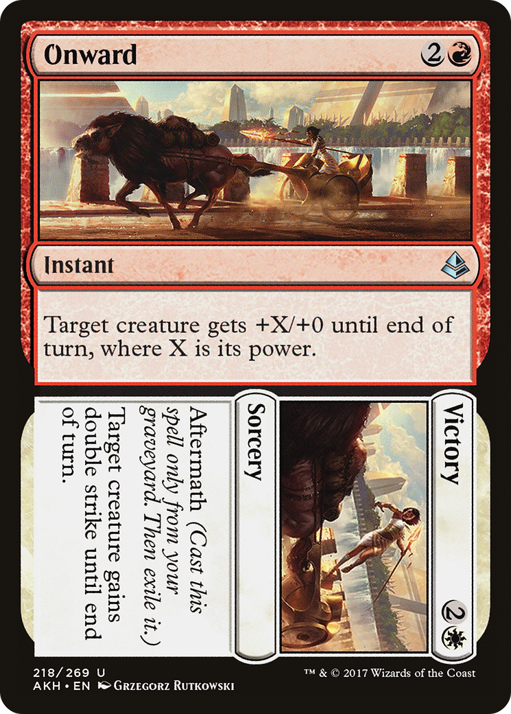 Onward // Victory [Amonkhet]-1