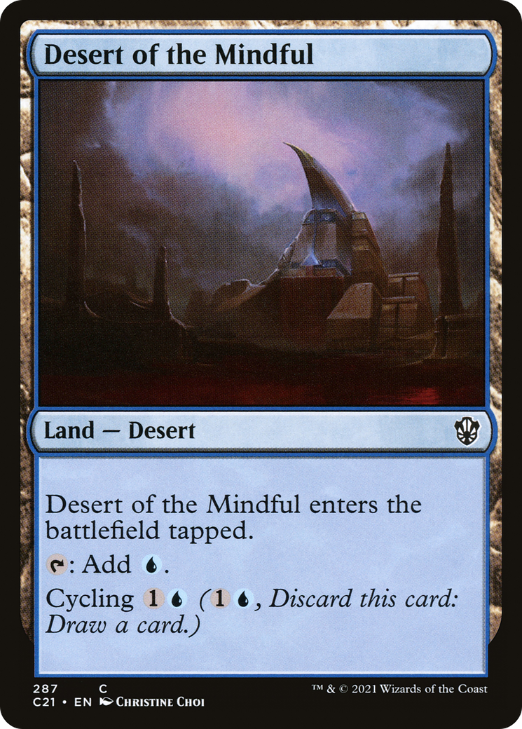Desert of the Mindful [Commander 2021]-1