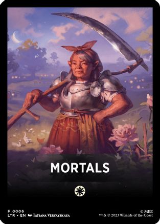 Mortals Theme Card [The Lord of the Rings: Tales of Middle-Earth]-1