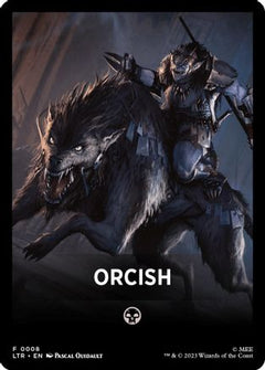 Orcish Theme Card [The Lord of the Rings: Tales of Middle-Earth]-1