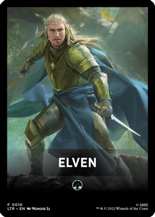 Elven Theme Card [The Lord of the Rings: Tales of Middle-Earth]-1
