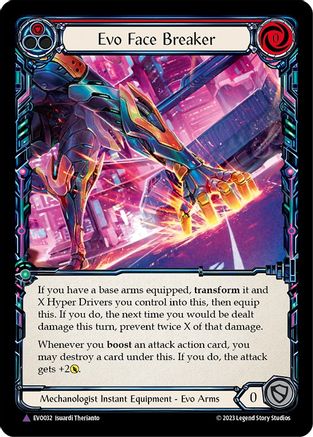 Evo Face Breaker (Marvel) [EVO032] (Bright Lights)  Cold Foil-1