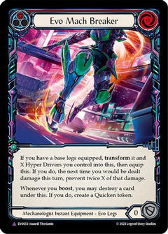Evo Mach Breaker (Marvel) [EVO033] (Bright Lights)  Cold Foil-1