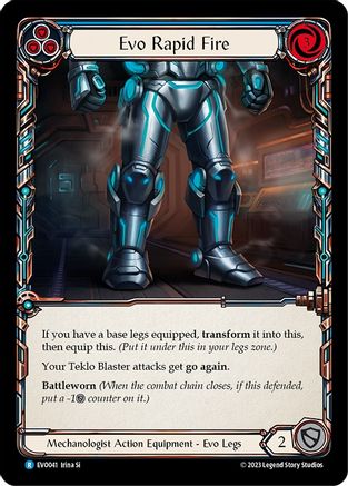 Evo Rapid Fire [EVO041] (Bright Lights)  Cold Foil-1