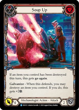 Soup Up (Red) [EVO111] (Bright Lights)  Rainbow Foil-1