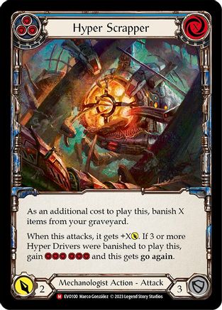 Hyper Scrapper [EVO100] (Bright Lights)  Rainbow Foil-1