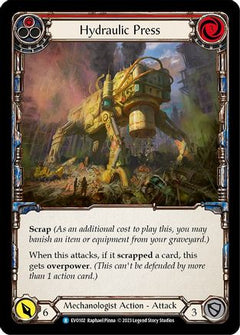 Hydraulic Press (Red) [EVO102] (Bright Lights)  Rainbow Foil-1