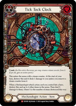 Tick Tock Clock [EVO074] (Bright Lights)  Rainbow Foil-1
