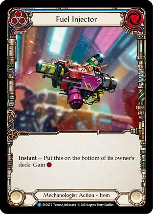 Fuel Injector [EVO075] (Bright Lights)  Rainbow Foil-1