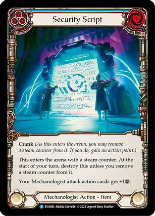 Security Script [EVO080] (Bright Lights)-1