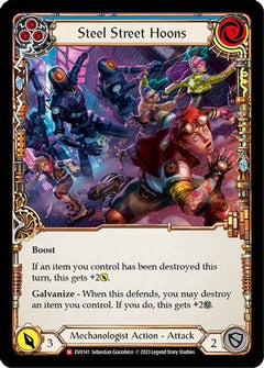 Steel Street Hoons [EVO141] (Bright Lights)  Rainbow Foil-1