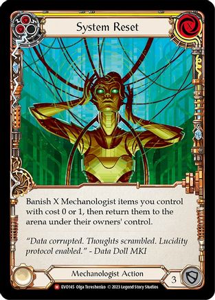System Reset [EVO145] (Bright Lights)  Rainbow Foil-1