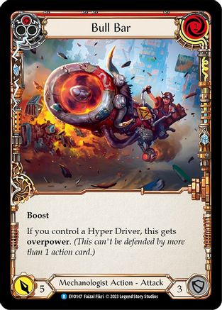 Bull Bar (Red) [EVO147] (Bright Lights)  Rainbow Foil-1
