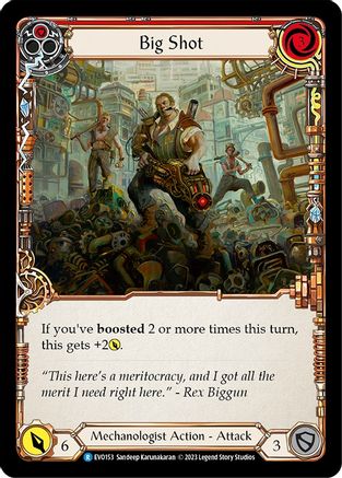 Big Shot [EVO153] (Bright Lights)  Rainbow Foil-1