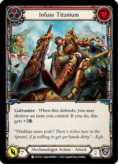 Infuse Titanium (Red) [EVO123] (Bright Lights)  Rainbow Foil-1