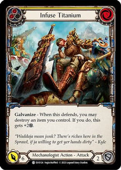 Infuse Titanium (Yellow) [EVO124] (Bright Lights)  Rainbow Foil-1