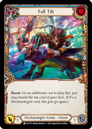 Full Tilt (Blue) [EVO170] (Bright Lights)  Rainbow Foil-1