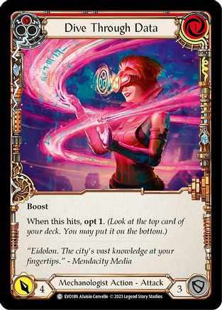 Dive Through Data (Red) [EVO189] (Bright Lights)-1