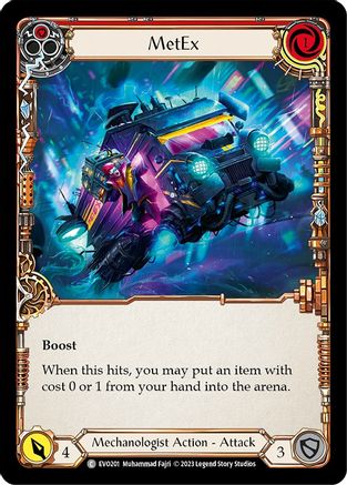 MetEx (Red) [EVO201] (Bright Lights)  Rainbow Foil-1