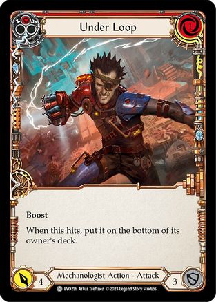 Under Loop (Red) [EVO216] (Bright Lights)  Rainbow Foil-1