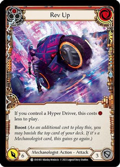 Rev Up (Red) [EVO183] (Bright Lights)  Rainbow Foil-1