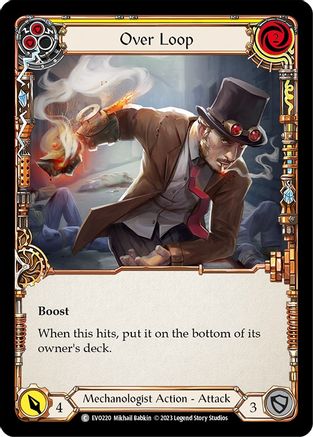 Over Loop (Yellow) [EVO220] (Bright Lights)  Rainbow Foil-1