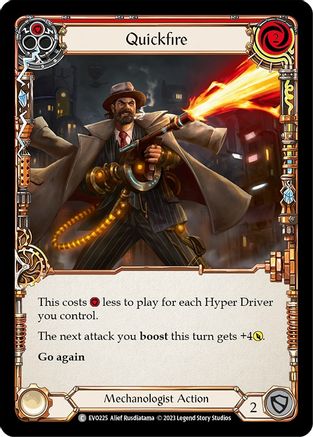 Quickfire (Red) [EVO225] (Bright Lights)  Rainbow Foil-1