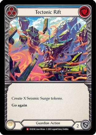 Tectonic Rift [EVO238] (Bright Lights)  Rainbow Foil-1