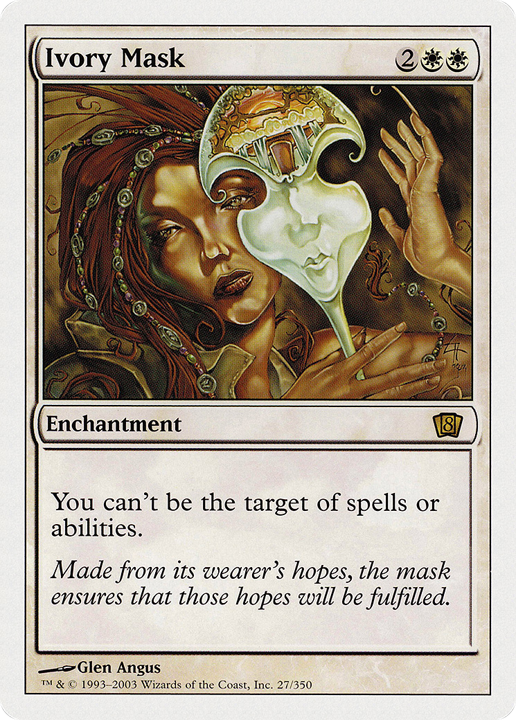Ivory Mask [Eighth Edition]-1