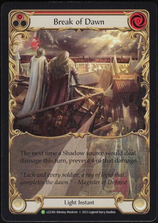 Break of Dawn (Red) [LGS169] (Promo)  Rainbow Foil-1